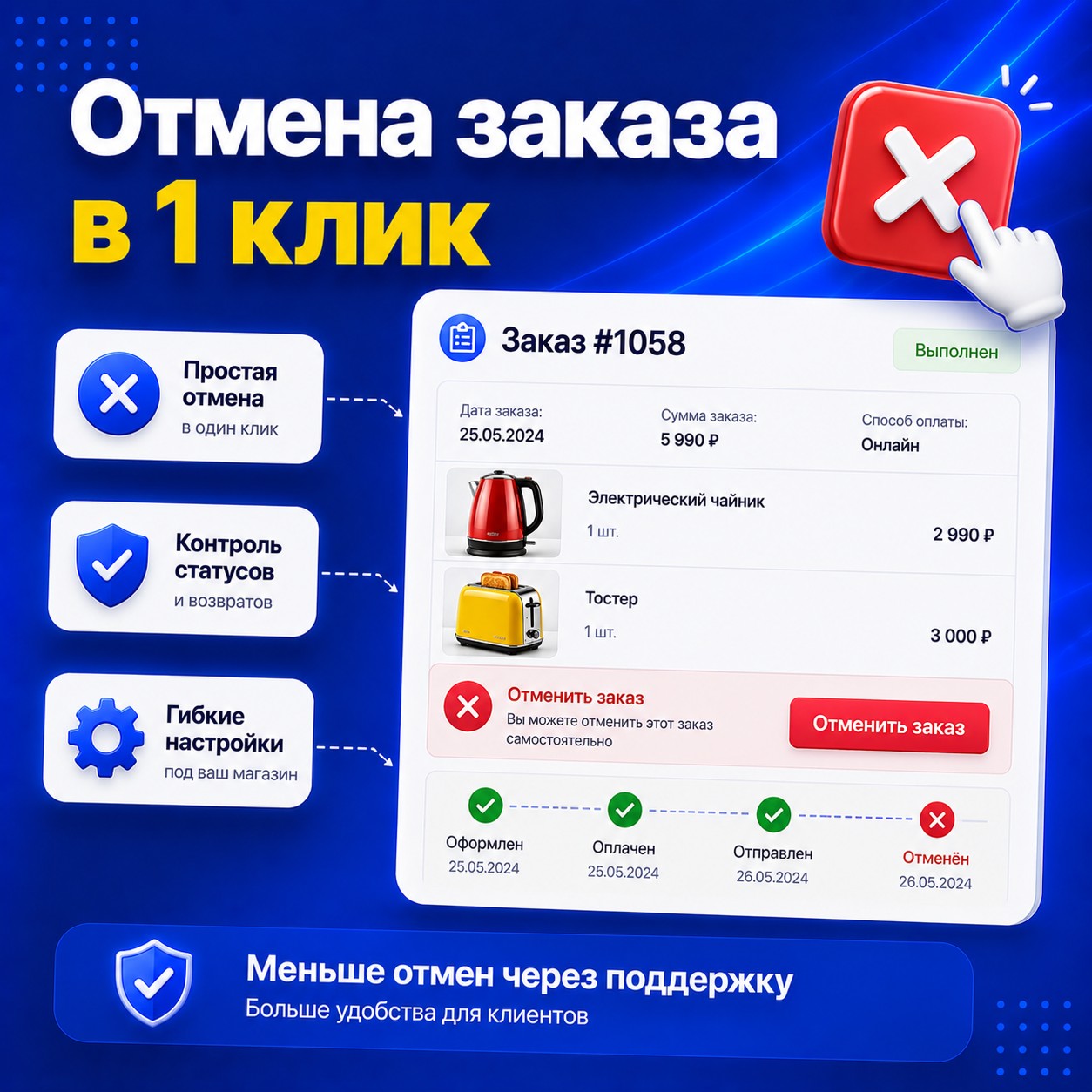 Отмена заказа